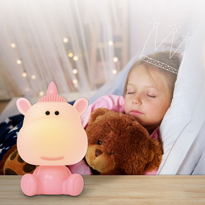 Lampada LED per bambini Unicorno USB Rossa (GSC 202805011) - Product Image 2