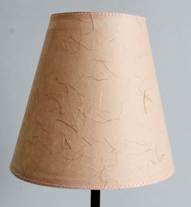 Lámpara de decoración de habitación de hotel residencial puramente reciclada y hecha a mano de papel orgánico de fibra de plátano 100% de diseño moderno - Product Image 2