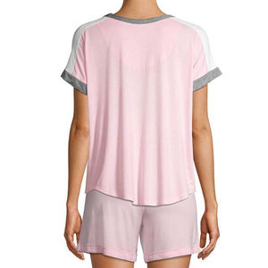 Nuevos conjuntos de moda para mujer, camisetas y pantalones cortos de secado rápido, 2 piezas, 100% algodón, ropa para mujer, conjuntos de pantalones cortos, precio al por mayor 2025 - Product Image 3