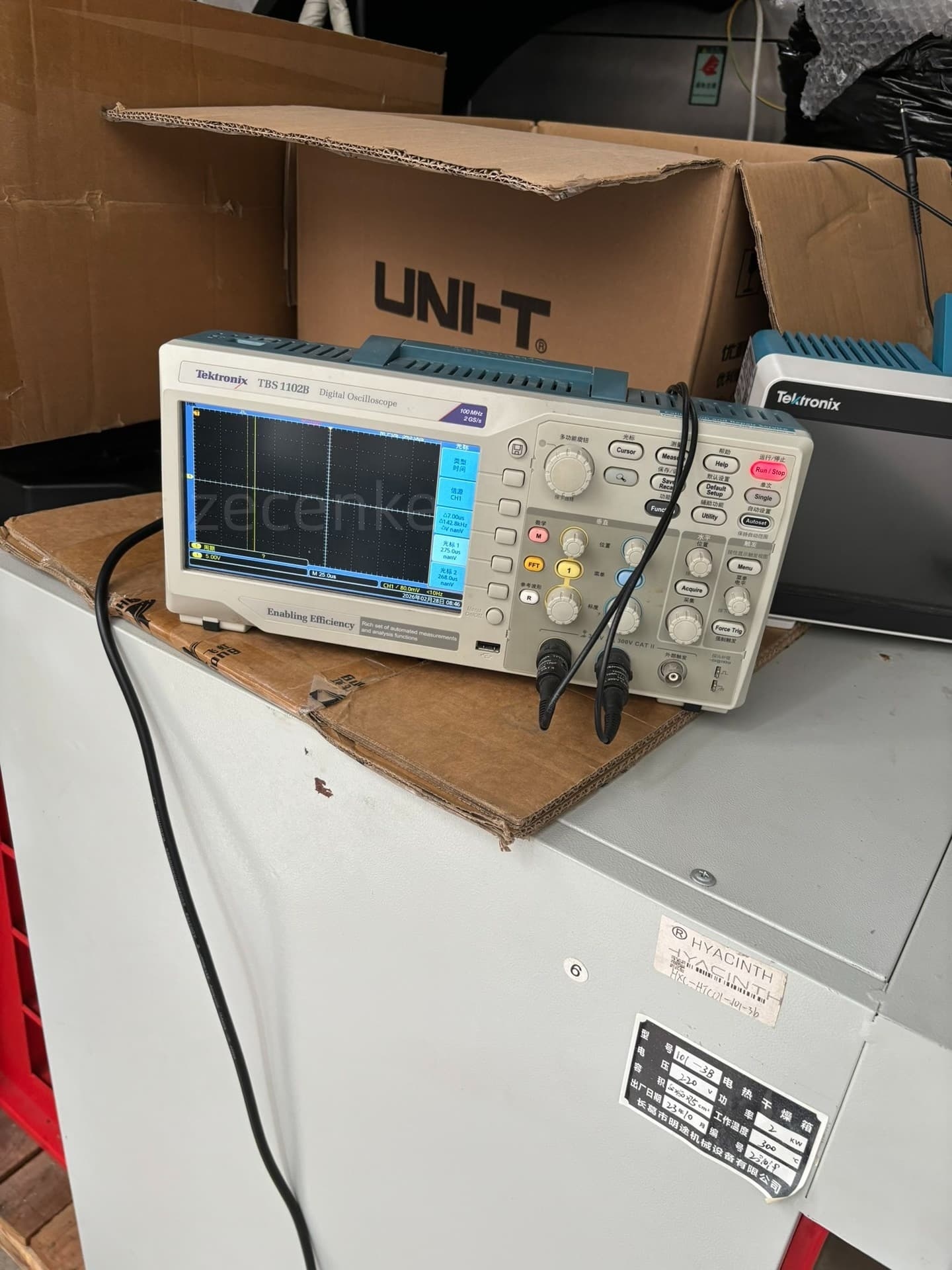 Tektronix TDS3052B - 500mhz, 2ch, 5gs/s Digital Oscilloscope