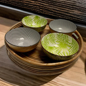 Meilleur prix Plateau de service en rotin de 50cm de diamètre avec poignée Capacité de charge lourde pour restaurants et hôtels au Vietnam - Product Image 3