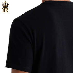 T-shirts en gros personnalisés légers de taille standard, t-shirts de couleur unie de grande taille, t-shirts 100% à prix avantageux pour hommes - Product Image 5
