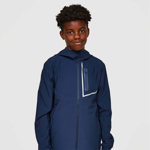 Gran oferta, ropa deportiva para niños, ropa deportiva, chándales, chaqueta con cremallera completa con dos bolsillos, colores sólidos, cómodos, transpirables, para exteriores - Product Image 3