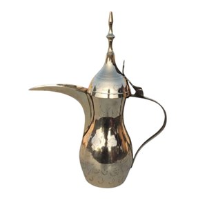 Carafe à eau potable, vaisselle, utilisation décorative de table, carafe en cuivre avec poignée en laiton, style traditionnel, carafe et pot de luxe en provenance d'Inde - Product Image 4