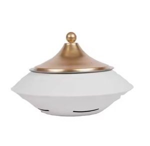 Alta demanda, alta calidad, olla caliente de Metal, cubierta de aluminio, ecológica, moderna, de lujo, blanca, estilo árabe, cazuela, servidor de alimentos, boda - Product Image 1