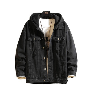 Vestes en Jean avec fermeture à bouton pour homme, Logo et Designs personnalisés, collection hiver 100% - Product Image 4