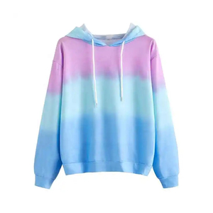 Hoodie court oversize en molleton de coton/polyester fabriqué en usine, personnalisé, style streetwear pour femmes - Product Image 6