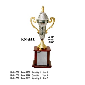 Prix d'exportation économique des trophées et médailles en aluminium personnalisés à forte demande pour les cérémonies de compétitions d'événements - Product Image 2