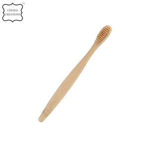 Brosse à dents en bambou souple personnalisée en gros pour adultes Brosse en bois écologique en boîte noire et blanche pour la maison - Product Image 3
