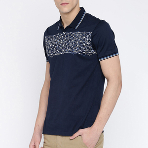 Polo informal para hombre de talla grande al por mayor, manga corta bordada sólida, etiqueta lisa, varios colores, para golf - Product Image 5