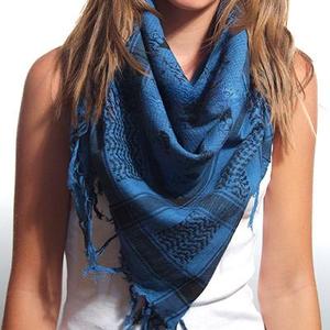 Bufanda étnica árabe con estilo suave algodón viscosa patrón largo a cuadros lona clásica de moda para verano invierno logotipo personalizado - Product Image 1