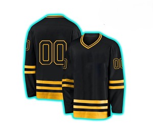 Maillot de hockey sur glace Kivotech, coupe ajustée, respirant, durable, 100% polyester, confortable, vêtements d'équipe, fabriqué au Pakistan - Product Image 3