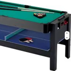 Nueva Mesa de Juego 3 en 1 TOP Fat-Cat Original: Air Hockey, Billar y Juegos de Mesa - Product Image 3