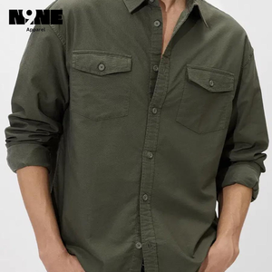 Chemises grande taille pour hommes 100% coton - Product Image 4