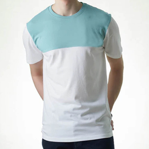 Camisetas deportivas unisex de verano 100% algodón, cómodas y sólidas, manga corta, logotipo frontal, Fitness, correr, venta al por mayor - Product Image 5