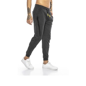 Pantalon de jogging personnalisé à la mode pour hommes poche à fermeture éclair cordon de serrage fitness en plein air pantalons de survêtement décontractés vêtements de sport - Product Image 4