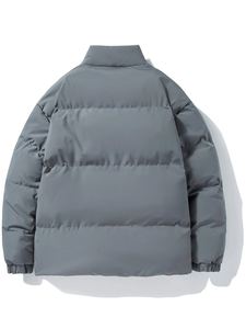 Chaqueta bomber de cuero personalizada directa de fábrica para hombre, transpirable e impermeable, estilo Hip Hop para invierno, precio al por mayor - Product Image 3