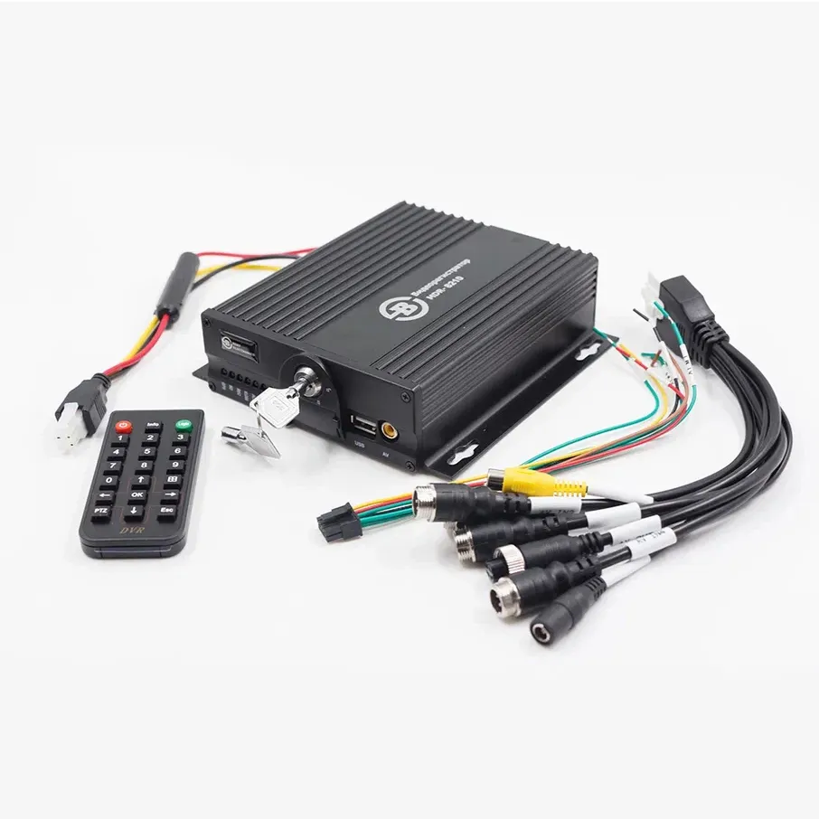 Enregistreur vidéo multicanal pour véhicules utilitaires DVR 4 canaux BEST ELECTRONICS MDR 8210 (V1) boîte noire de voiture