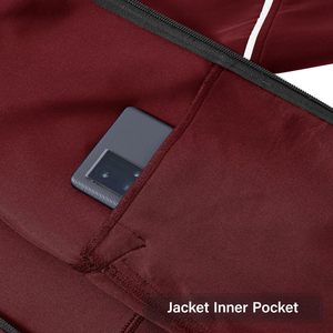 Conjunto de chándal de invierno informal de 2 piezas con logotipo personalizado de talla XL para hombre, Sudadera con capucha de manga larga, pantalones de chándal transpirables de talla grande - Product Image 5