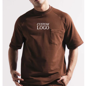 Camisetas de Hombre 100% Algodón con Bolsillo, Tela Transpirable de Alta Calidad, Impresión Digital Personalizada, 180 Gramos, Camisetas Unisex - Product Image 1