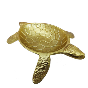 Tazón para servir frutas de metal dorado y blanco de calidad de lujo, tazón para servir ecológico para decoración del hogar al mejor precio - Product Image 4