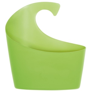 Spirella Sydney Wall <b>Basket</b> Collection, <b>Large</b> Storage <b>Basket</b> 30.5 x 27.5 x 10 cm, Polypropylene, Green - Product Image 1