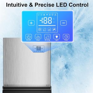 Máquina de Hielo Comercial de 450 Libras/24H, Máquina de Hielo con Almacenamiento de 250 Libras para Negocios - Product Image 3