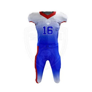 Uniforme de football américain de taille adulte de quantité minimale de commande basse Uniforme de football américain d'équipe de haute qualité en stock - Product Image 5