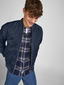 Chaqueta Bomber para Hombre al por Mayor 2022 con Logotipo Personalizado, Cuello Alto, Manga Regular, Resistente al Viento, Transpirable, de Poliéster y Elastano, para Invierno - Product Image 5