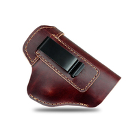Vente en gros Étui de pistolet de haute qualité sur mesure avec boucle de ceinture en cuir véritable tactique