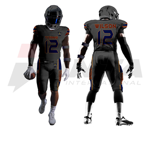 Conjunto Completo de Uniforme de Fútbol Americano, Jersey de Diseño Personalizado y Pantalones Integrados, Uniformes de Fútbol Americano Al por Mayor - Product Image 3