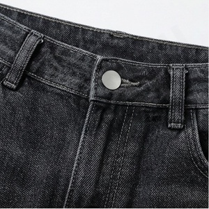 High Quality Custom Style <b>Women</b> Skinny Stretch Denim Pants Breathable Distressed Casual <b>Jeans</b> Flat Front OEM Serviced Trousers - Product Image 4