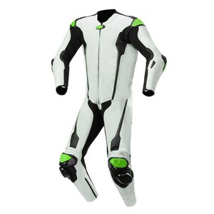 Combinaison en cuir pour moto OEM, veste et pantalon en cuir PU pour homme, fermeture éclair, veste en cuir véritable, pantalon en cuir véritable, vestes de moto en cuir véritable - Product Image 1