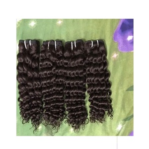 ผมชาวอินเดียแท้หยิกตรงและนุ่มเหมือนเส้นผมมนุษย์100เปอร์เซ็นต์ - Product Image 3