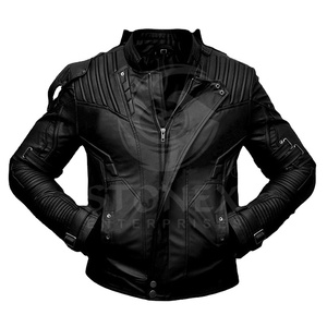 Classic Best Quality Leather <b>Jackets</b> for Men's Zipper <b>Jacket</b> Stand Collar in All Colors, Sizes with Any Customization. - Product Image 1