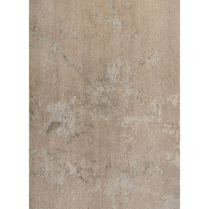 Alfombra Kavi Gris y Negra Anudada a Mano de Lana y Seda de Bambú, Diseño Teoría del Caos, Rectángulo Abstracto para el Hogar y Pasillo, Modelo Esk-411(Fr) - Product Image 3