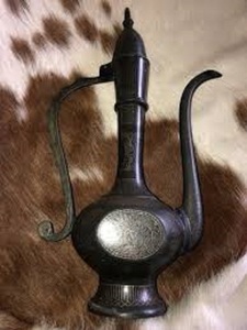 <b>SET</b> of 3 BRASS ARABIC DALLAH TEA COFFEE <b>POT</b> MANUFACTURER FROM INDIA DALLAH ARABIC - Product Image 5