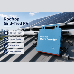 <span class=keywords><strong>Microinversor</strong></span> Solar Impermeable de <span class=keywords><strong>3000W</strong></span> MPPT para Sistema Fotovoltaico Doméstico - Product Image 1
