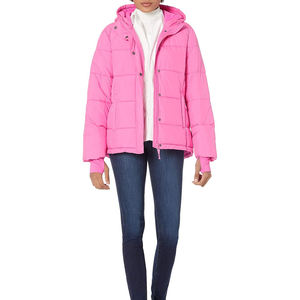 2024 hiver réversible décontracté doudoune pour femmes personnalisé fermeture éclair conceptions Street Style coton remplissage matériel grande taille - Product Image 3