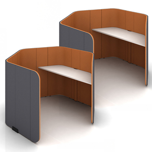 Cápsulas DE OFICINA DE TRABAJO DE tela modular de gama alta para entornos de coworking educativos creativos - Product Image 1