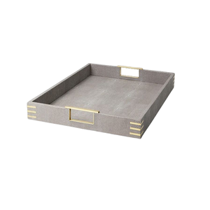 Juego de dos Bandejas para servir té y café de diferentes tamaños en mármol y hierro, bandeja para servir dulces y aperitivos para uso en fiestas - Product Image 5