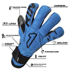 Gants de gardien de but en cuir de qualité supérieure personnalisables de haute qualité - Product Image 5