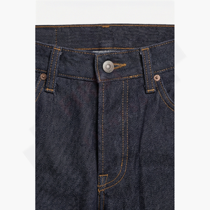 กางเกงยีนส์ผู้ชายรุ่นใหม่ปี 2025 รับทำโลโก้ เอวกลาง ล้างสี ติดกระดุม ขายตรงจากโรงงาน รับผลิตเสื้อผ้า OEM กางเกงยีนส์สั่งทำ ขายส่ง - Product Image 4