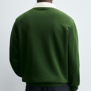 Sudadera para Hombre de Color Sólido, Diseño OEM, Precio al por Mayor, Ropa Casual para Invierno con Cuello Camisero para Compradores Mayoristas - Product Image 6