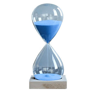 Minuterie de sable en laiton nautique de haute qualité boussole sablier Design Unique article en métal promotionnel maritime avec article de table en verre - Product Image 1