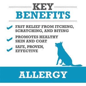 ओम डॉग एलर्जी चबाने से खुजली रोधी एलर प्रतिरक्षा काटने से कुत्तों के पंजे चाटने और पाचन स्वास्थ्य को रोकता है - Product Image 4