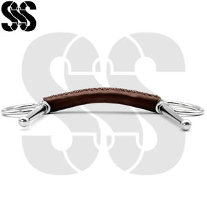 Mors de dressage articulés en acier inoxydable robustes et personnalisables pour chevaux, avec couleurs sur mesure, pour l'usage quotidien. - Product Image 4