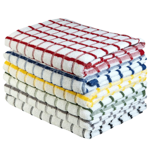 Embroidered Reusable Square <b>Kitchen</b> Towels with High GSM Eco-Friendly & Durable 100% Cotton From India - Product Image 3