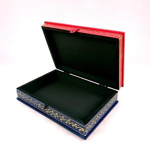 Boîte à bijoux en bois de qualité supérieure, motifs imprimés personnalisés, impression détaillée pour le rangement des accessoires de bijouterie, sur mesure - Product Image 2