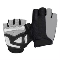 Gants d'entraînement de haute qualité, légers, respirants, en cuir, demi-doigts, pour le cyclisme, la gym, l'exercice et l'entraînement physique